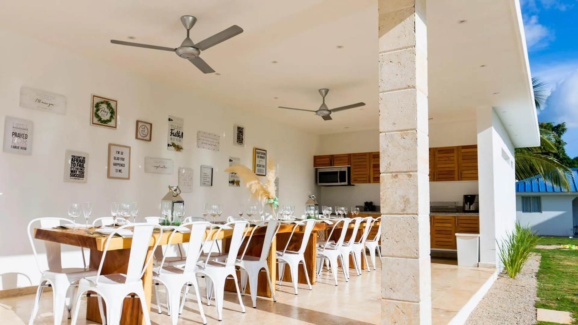Villa Caribena Con Piscina Para Grupos Y Familias Las Terrenas